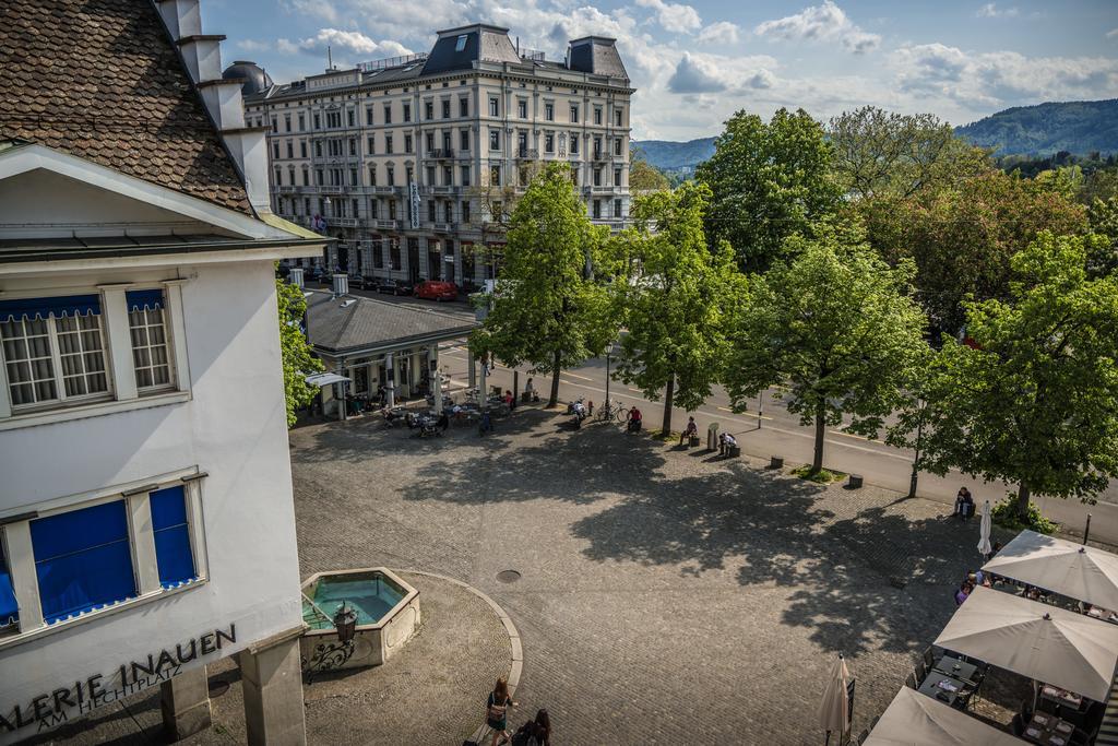 Lake Side Location Bellevue Zurich Bagian luar foto
