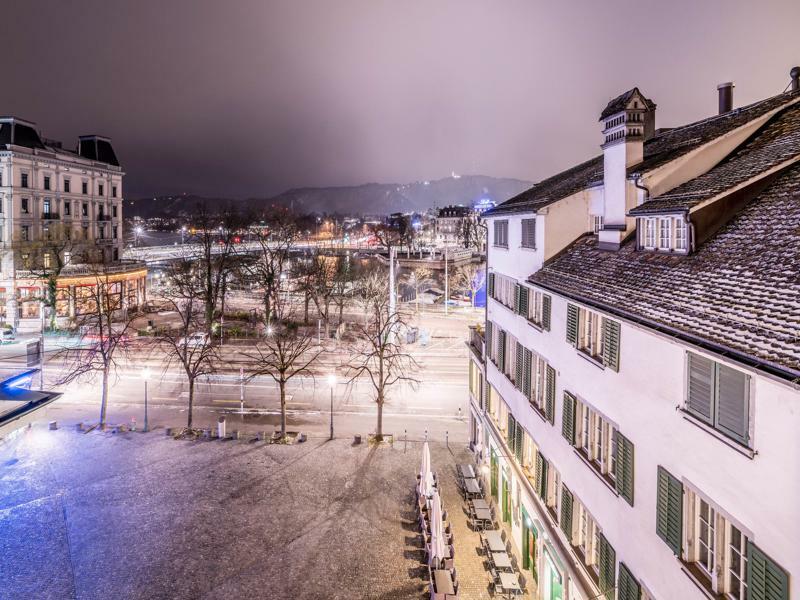 Lake Side Location Bellevue Zurich Bagian luar foto