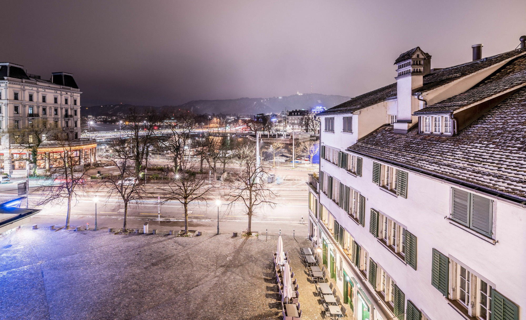 Lake Side Location Bellevue Zurich Bagian luar foto